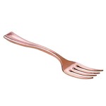 Sweet Flavor Plasticware - Mini Fork, Copper - 4'' (500ct), GS10200