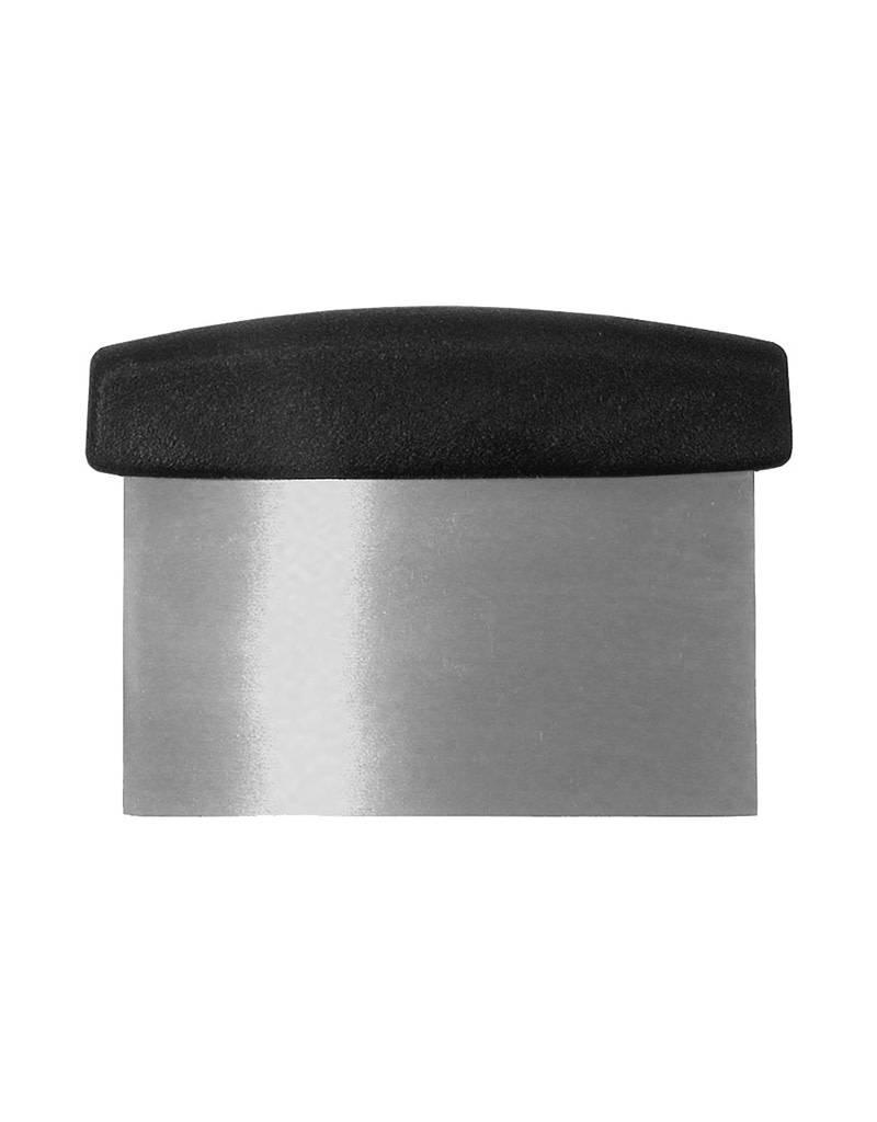 Winco Dough Scraper W Plastic Handle Dsc 2 The Pastry Depot