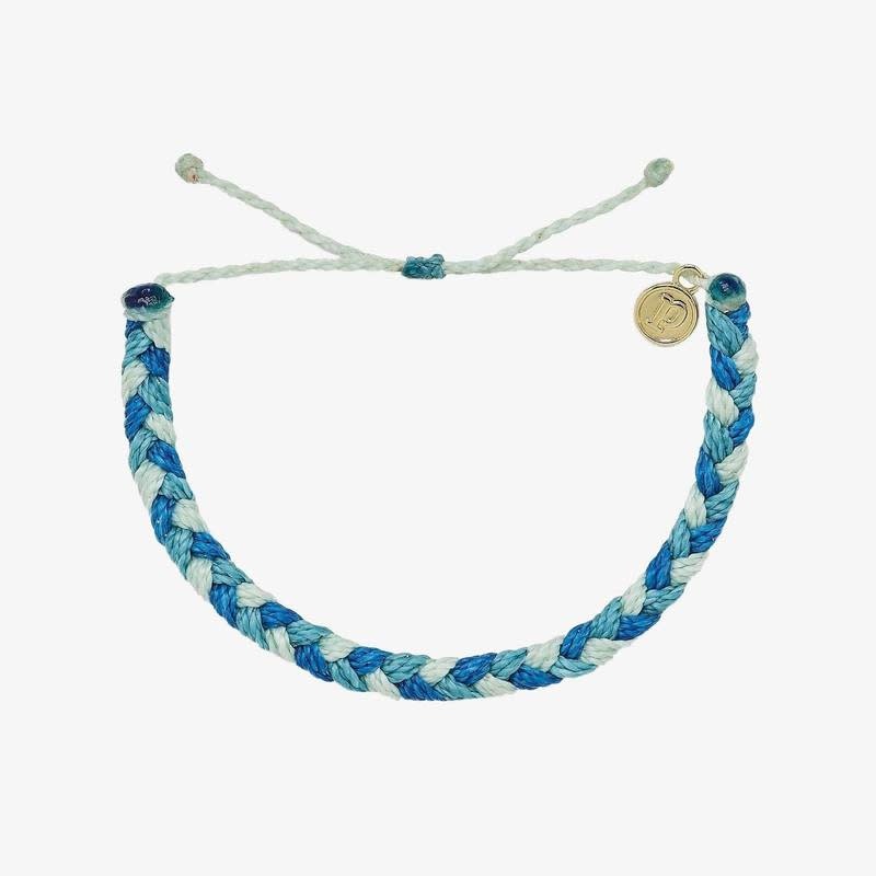 PuraVida Out of the Blue Braided Bracelet
