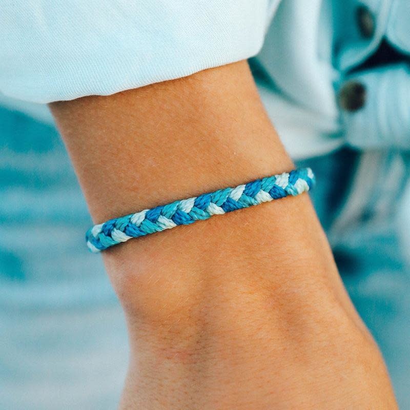 PuraVida Out of the Blue Braided Bracelet