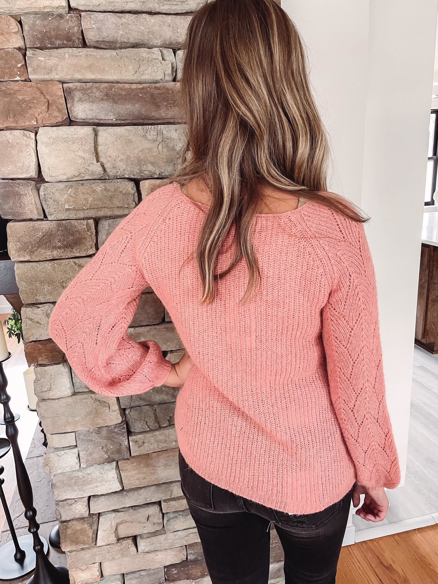 Abby Apricot Sweater