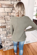 Maddie Light Olive Sweater