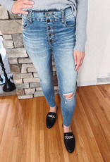 Connie High Rise Distressed Jeans