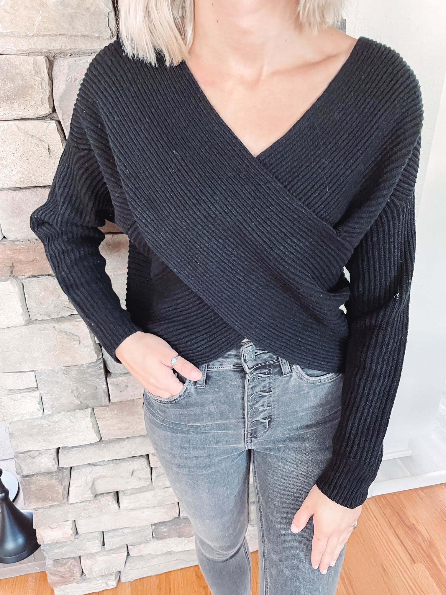 Savannah Black Sweater