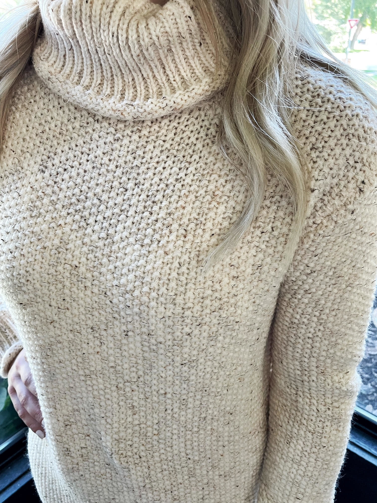 Mila Oatmeal Sweater Dress