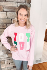 Pink Joyful Sweatshirt