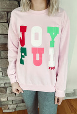 Pink Joyful Sweatshirt