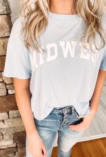 Blue Midwest Tee