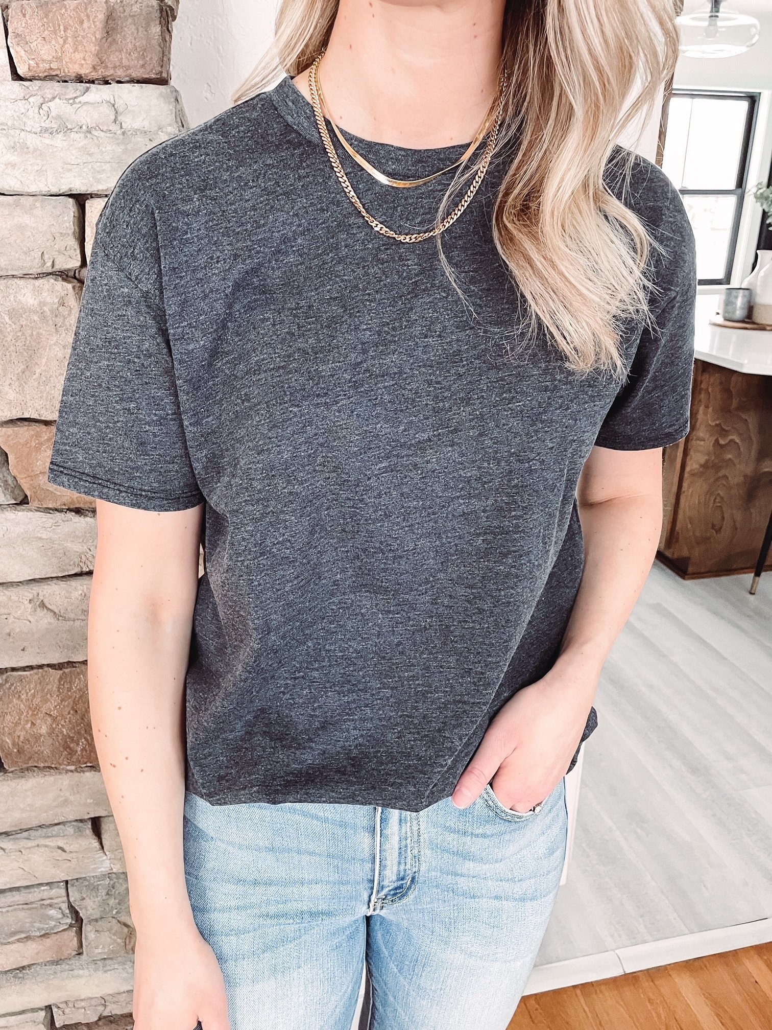 Black Boyfriend Tee Urban Threads Clothing Boutique