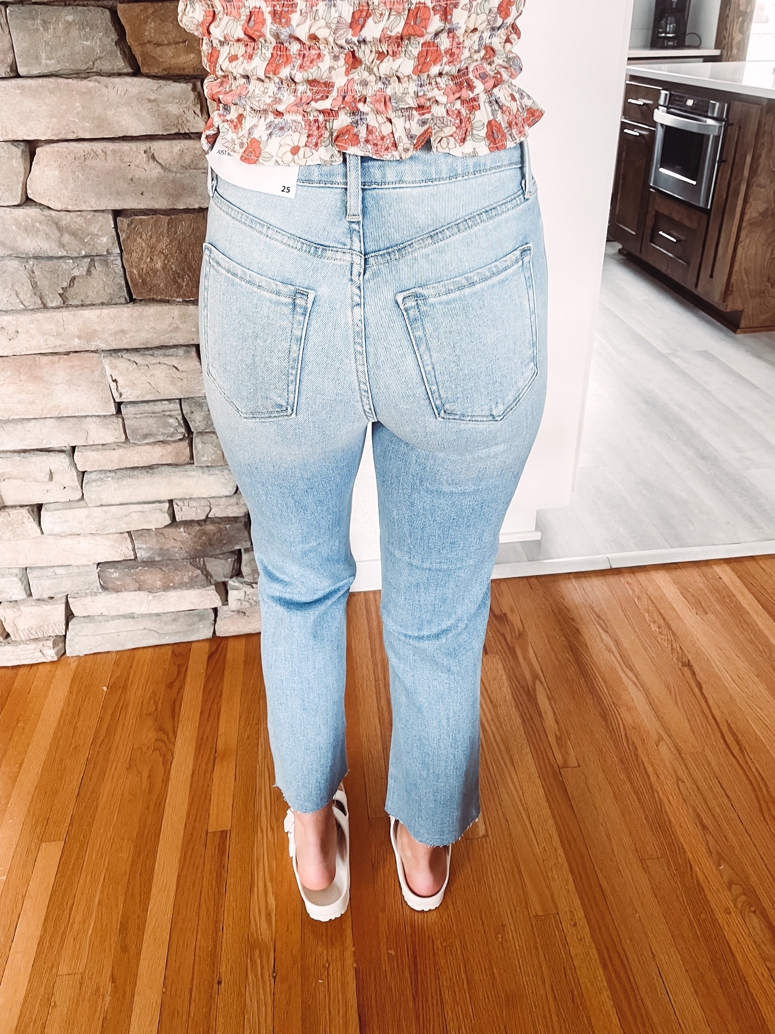 Addison High Rise Straight Jeans