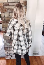 Abigail Forest + Ivory Plaid Top