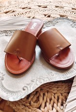 Kaia Brown Strap Sandal