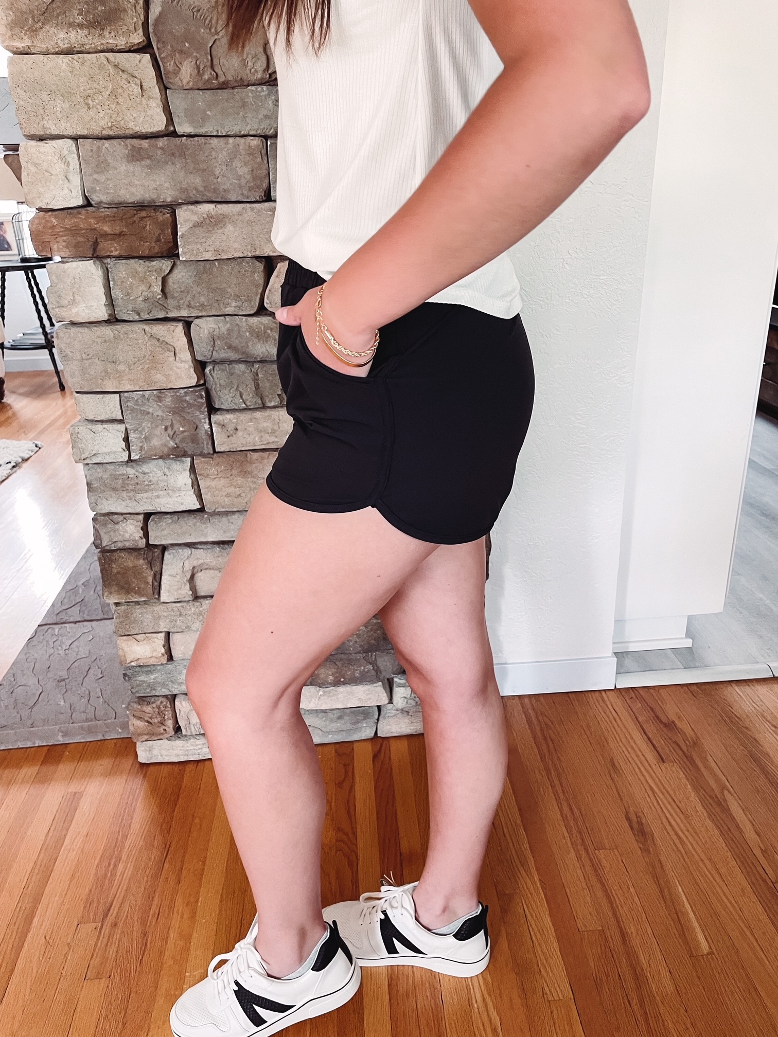 Maisie Black Shorts