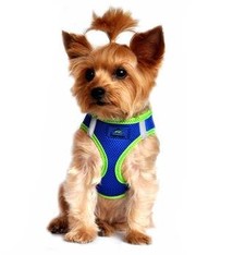 Doggie Design Doggie Design American River Solid Ultra Choke Free Harness Cobalt Blue