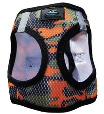 Doggie Design Doggie Design American River Choke Free Harness Camouflage Collection Orange Camo