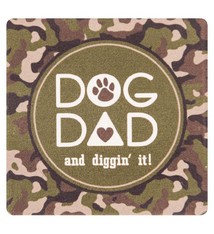 Dog Speak Dog Speak Absorbent Stone Coaster Dog Dad