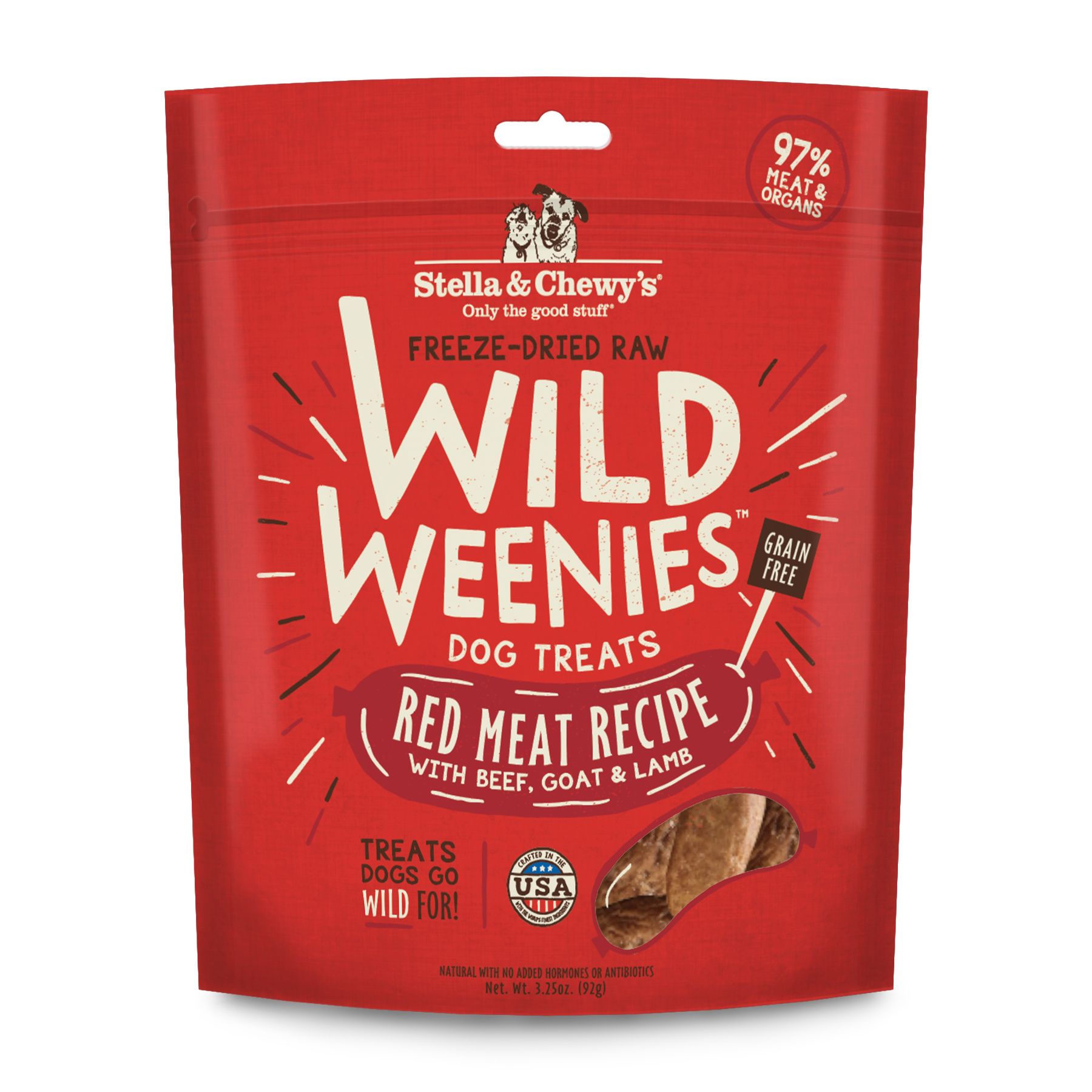 Stella & Chewys Stella & Chewys Wild Weenies Red Meat Recipe 3.25oz