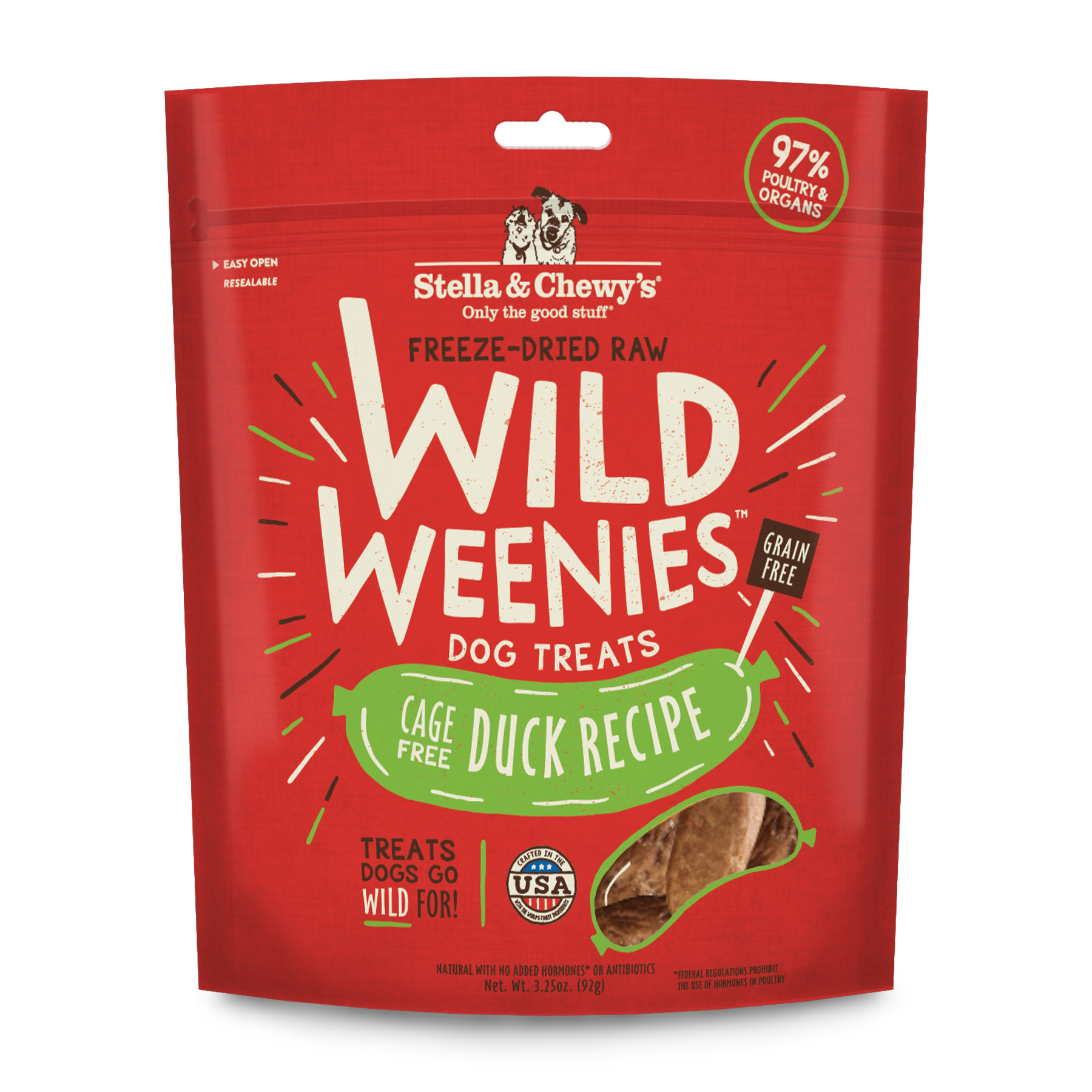 Stella & Chewys Stella & Chewys Wild Weenies Duck Recipe 3.25oz