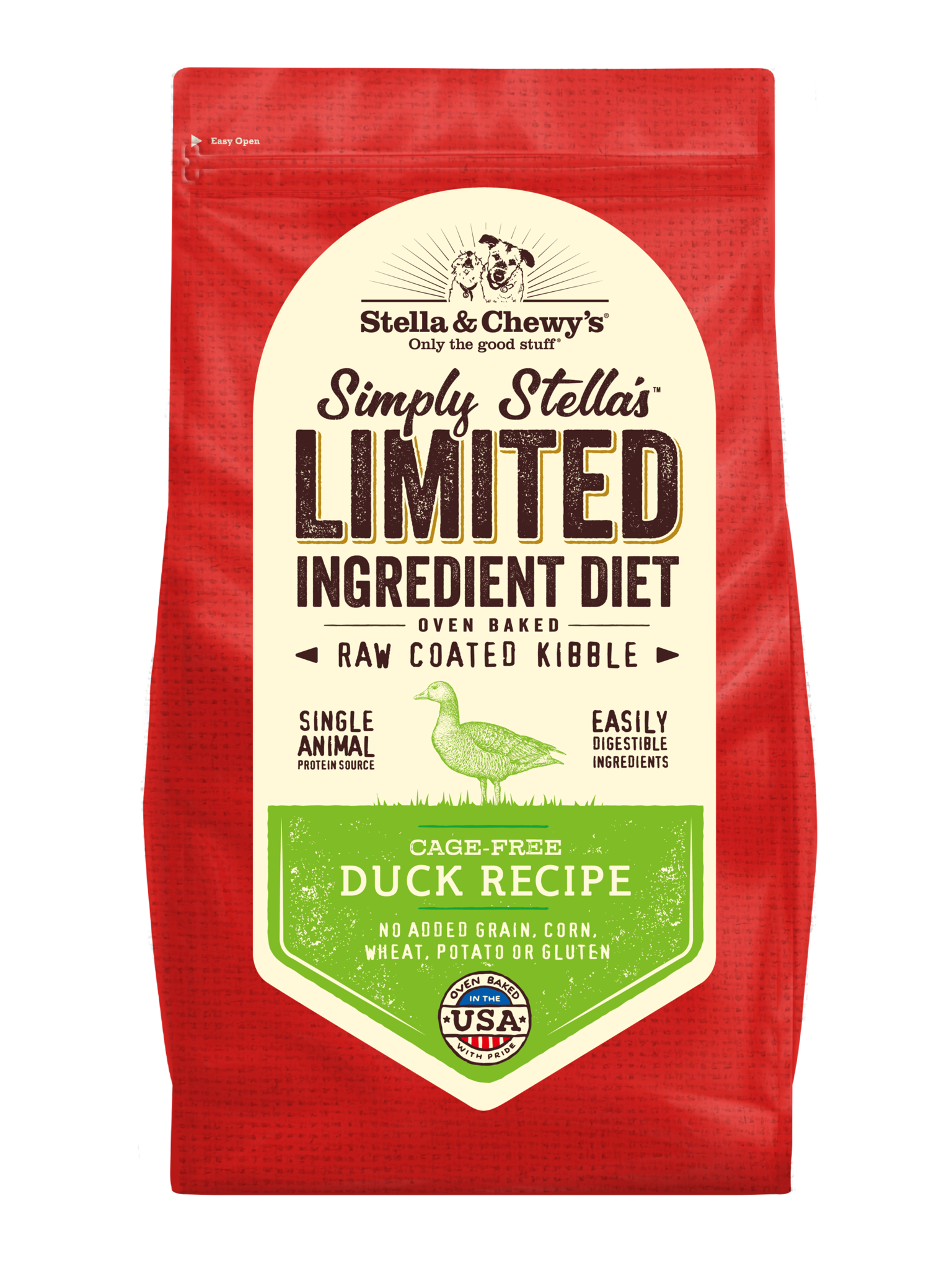 Stella & Chewys Stella & Chewys Simply Stella's Limited Ingredient Cage Free Duck Recipe