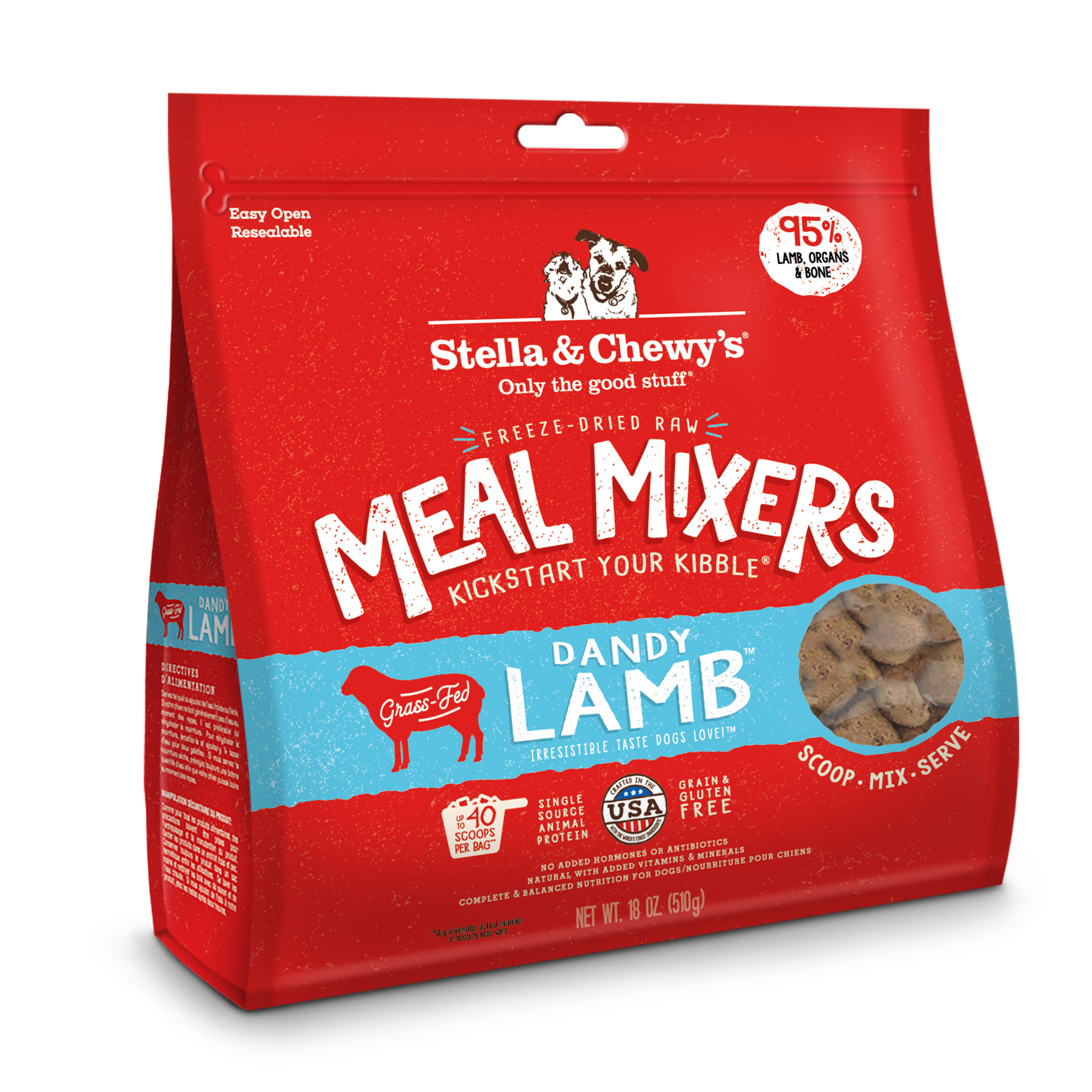 Stella & Chewys Stella & Chewys Dandy Lamb Meal Mixer