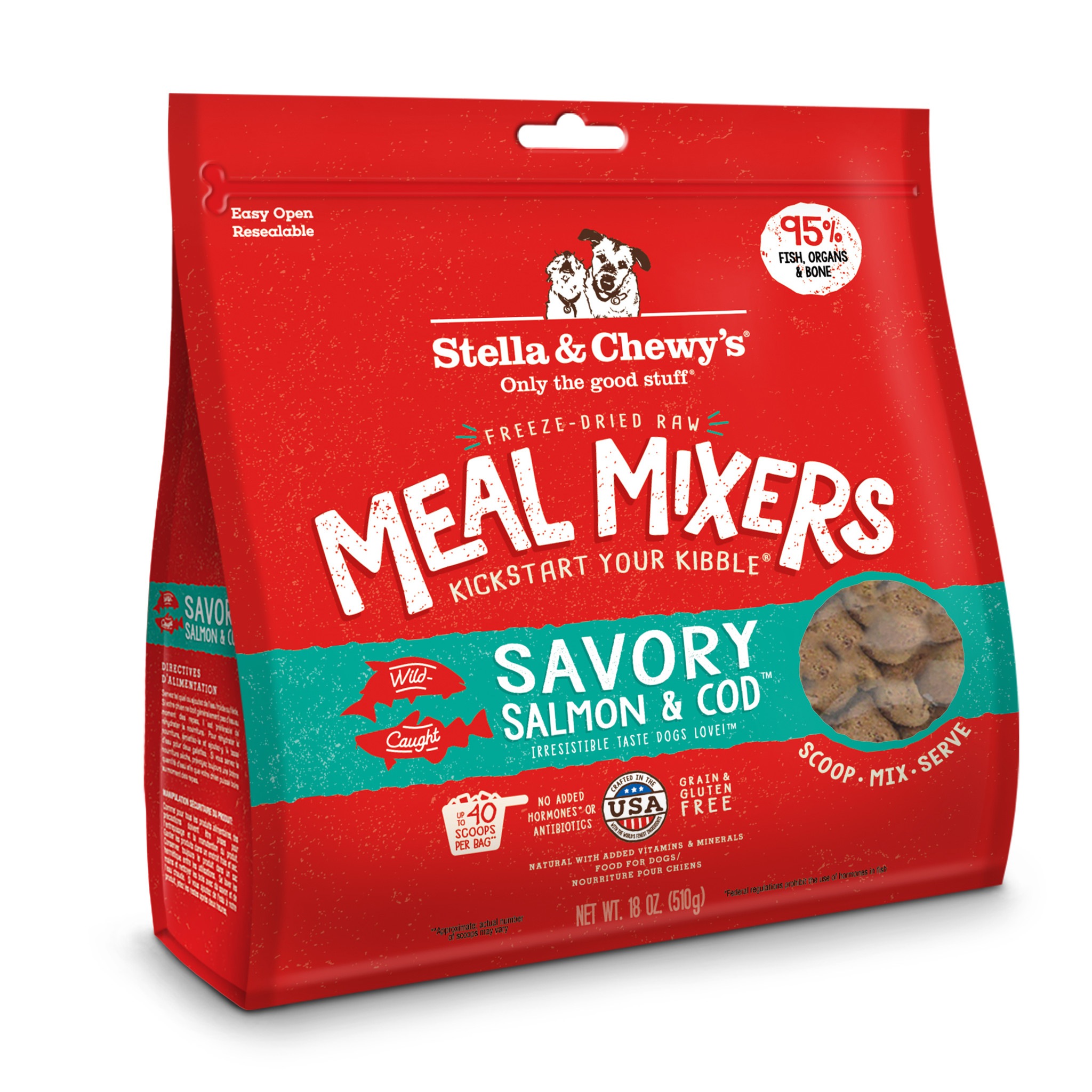 Stella & Chewys Stella & Chewys Savory Salmon & Cod Meal Mixer