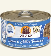 Weruva Weruva Pate Meows n' Holler PurrAmid Chicken & Shrimp Dinner