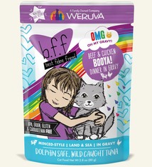 Weruva BFF OMG Booya! Beef & Chicken Dinner in Gravy