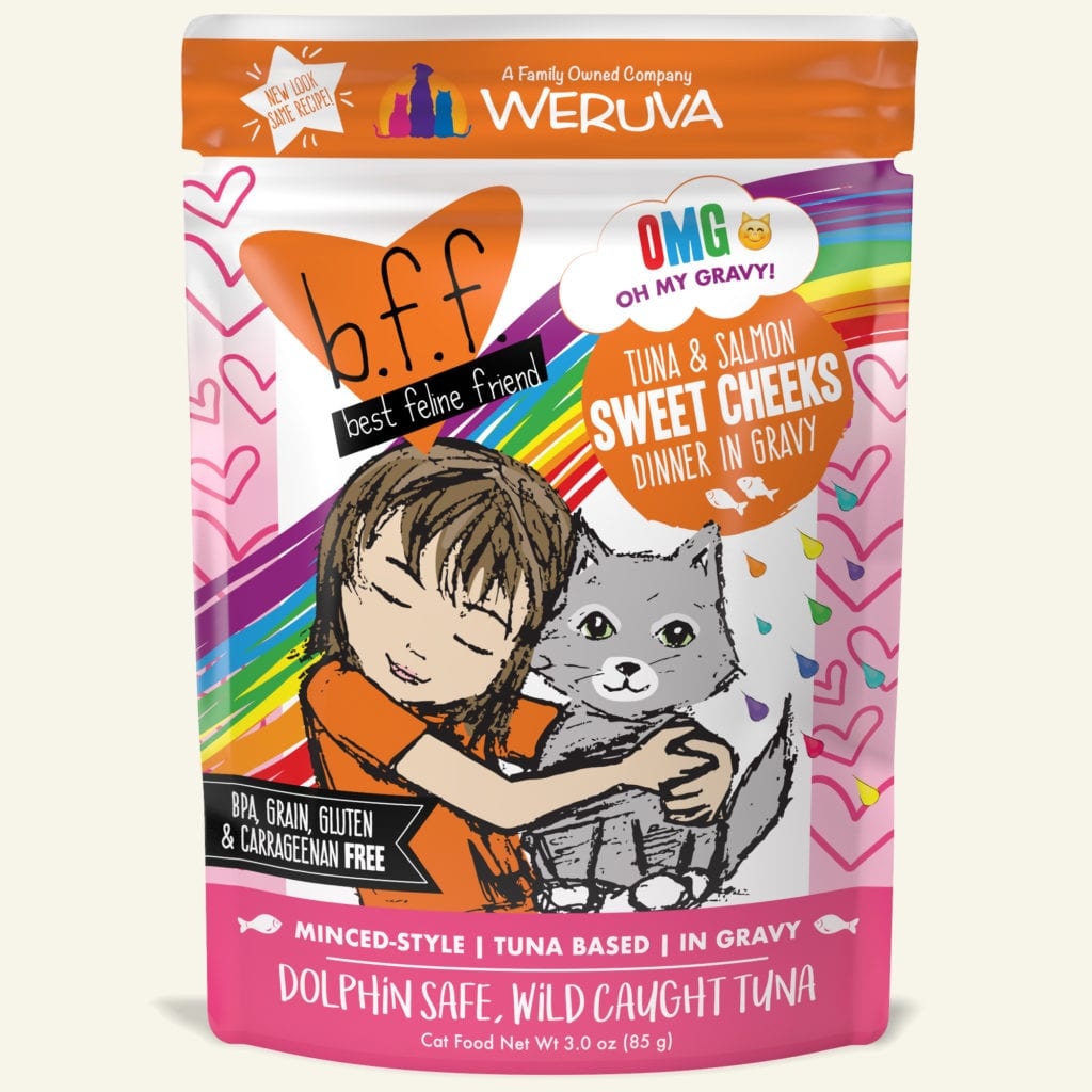 Weruva BFF Sweet Cheeks Tuna & Salmon Dinner in Gravy For Cats