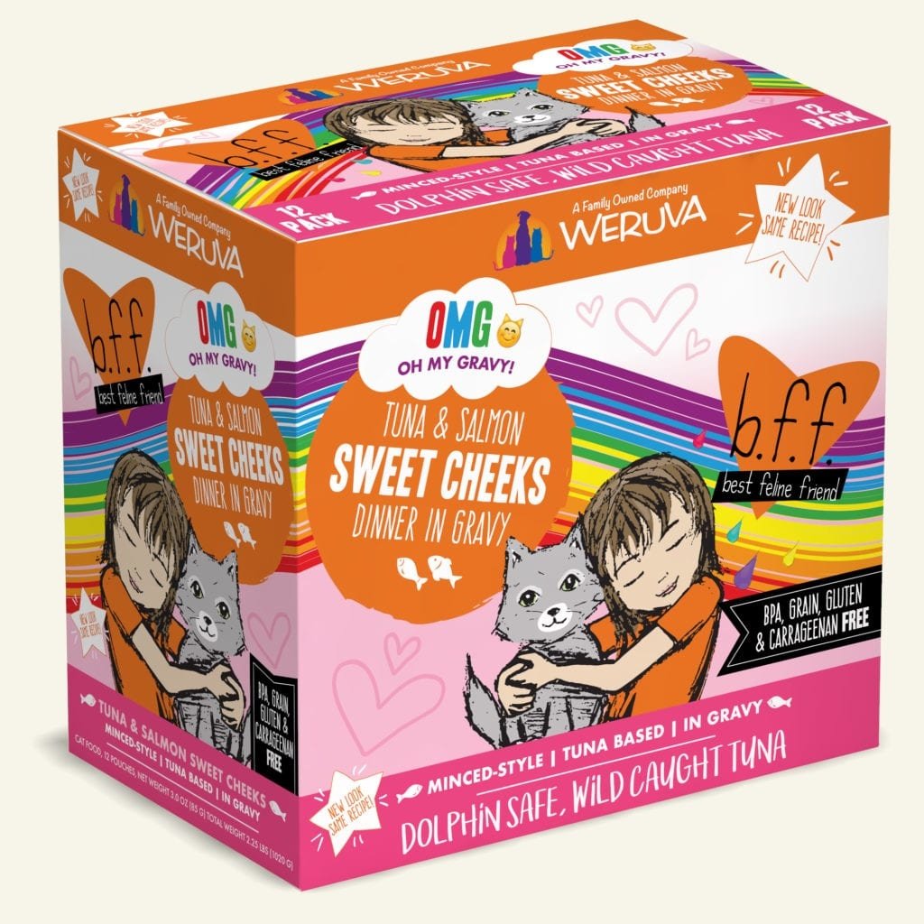 Weruva BFF Sweet Cheeks Tuna & Salmon Dinner in Gravy For Cats