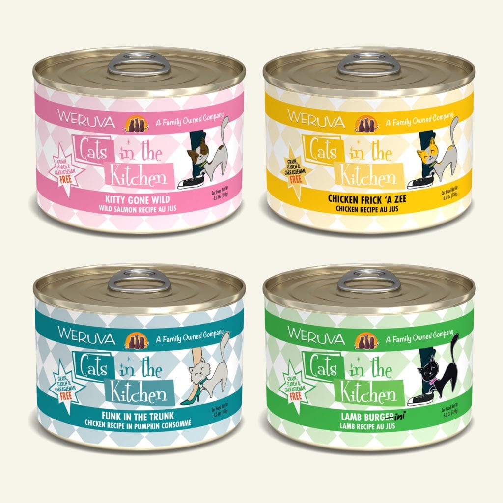 Weruva Weruva Cats in the Kitchen Kitchen Cuties Variety Pack 6oz  (24 cans)