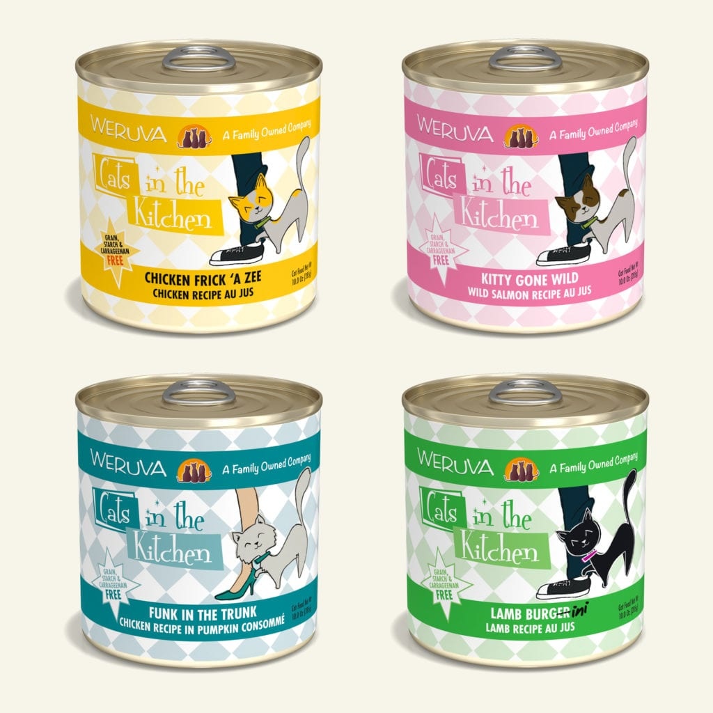 Weruva Weruva Cats in the Kitchen Kitchen Cuties Variety Pack 10oz (12 cans)