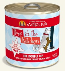 Weruva Weruva Dogs in the Kitchen The Double Dip with Beef & Wild-Caught Salmon Au Jus