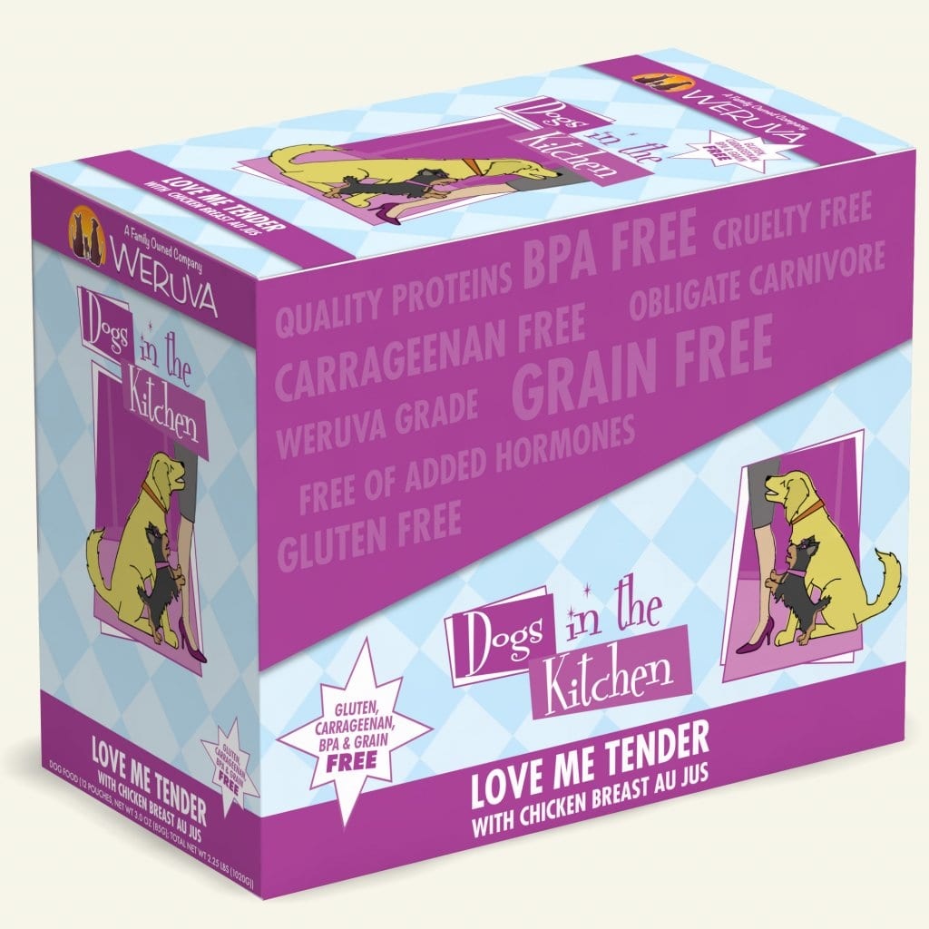 Weruva Weruva Dogs in the Kitchen Love Me Tender with Chicken Breast Au Jus Pouch