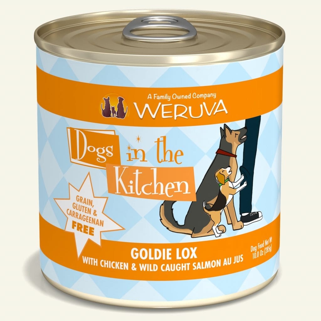 Weruva Weruva Dogs in the Kitchen Goldie Lox with Chicken & Wild-Caught Salmon Au Jus