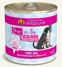 Weruva Weruva Dogs in the Kitchen Fowl Ball with Chicken & Turkey Au Jus