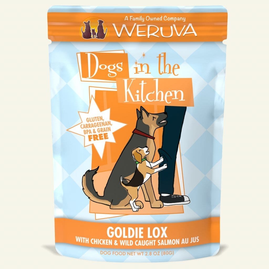 Weruva Weruva Dogs in the Kitchen Goldie Lox with Chicken & Wild-Caught Salmon Au Jus Pouch