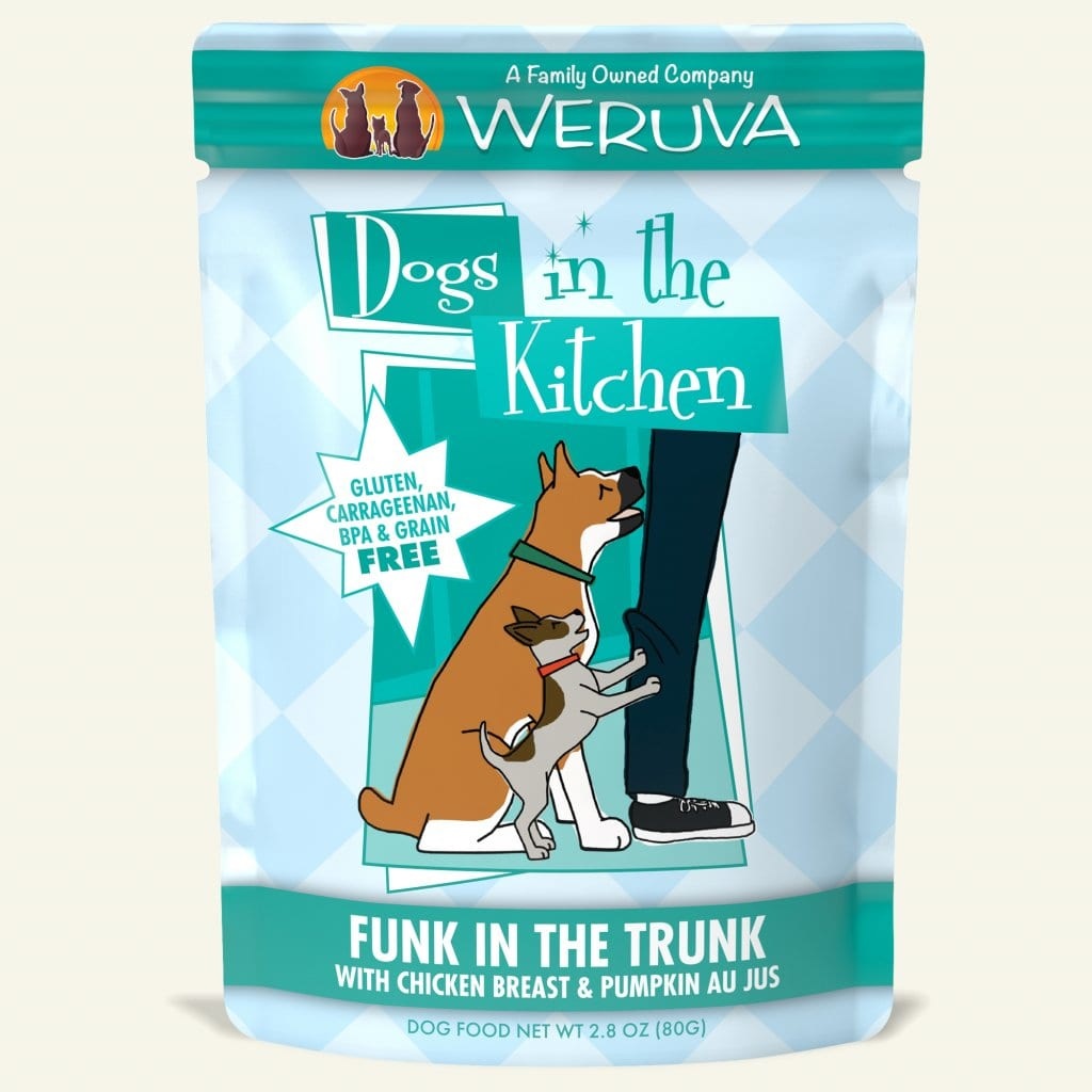 Weruva Weruva Dogs in the Kitchen Funk in the Trunk with Chicken & Pumpkin Au Jus Pouch