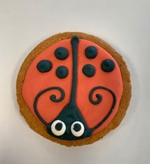 Bone Bons Lady Bug Bakery Cookie 4"