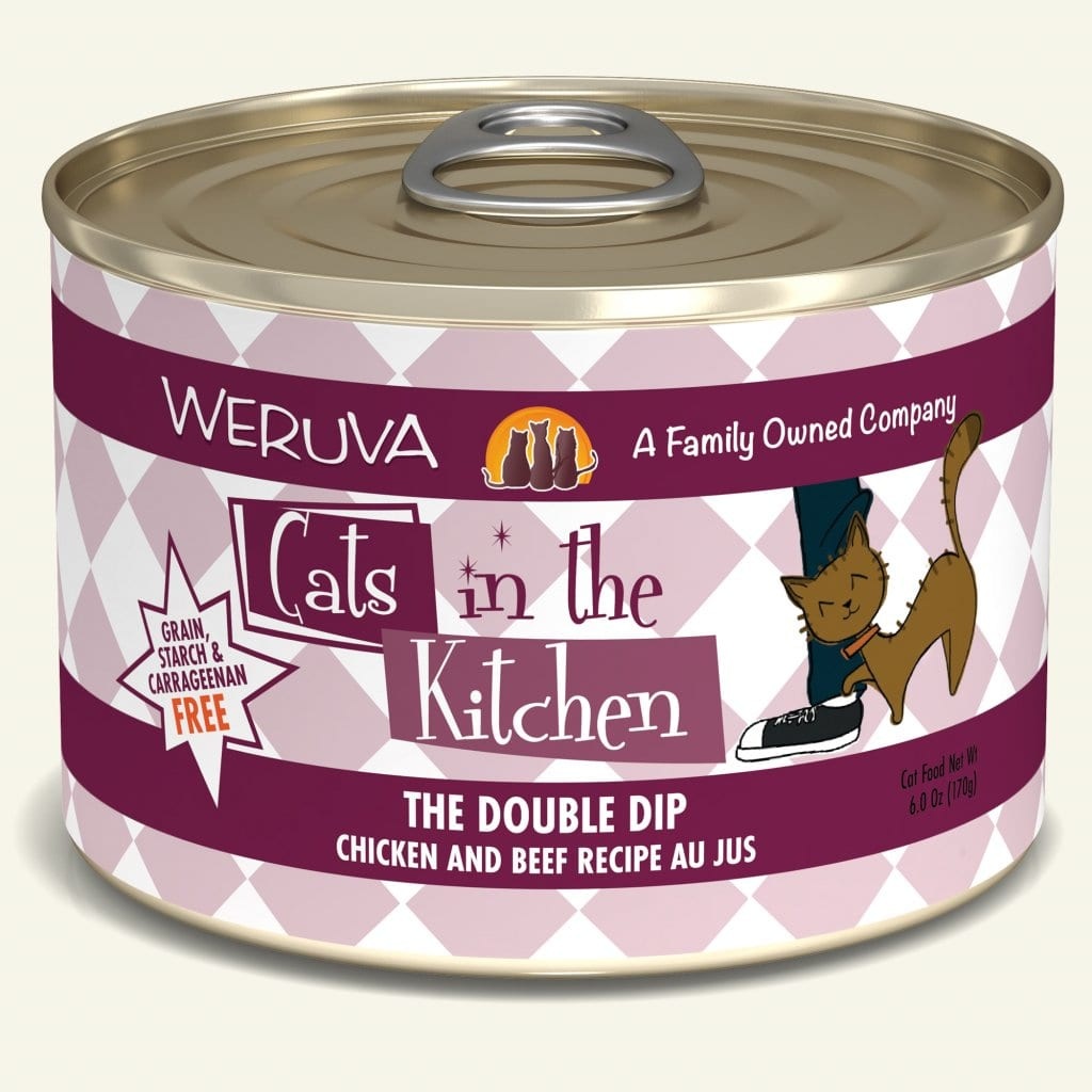 Weruva Weruva Cats in the Kitchen The Double Dip Chicken and Beef Recipe Au Jus For Cats