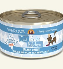Weruva Weruva Cats in the Kitchen Splash Dance Chicken and Ocean Fish Recipe Au Jus For Cats
