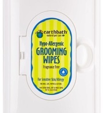 Earthbath Earthbath Hypo-Allergenic Grooming Wipes Fragrance Free 100ct