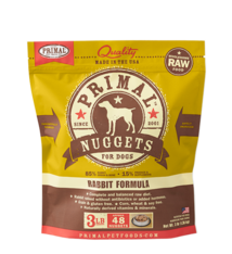 Primal Pet Foods Primal Raw Frozen Canine Rabbit Formula