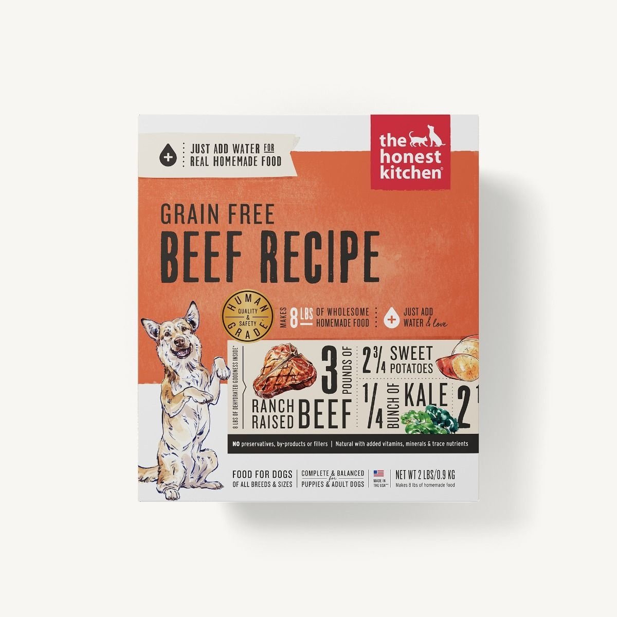 The Honest Kitchen Honest Kitchen Dehydrated Grain Free Beef Recipe