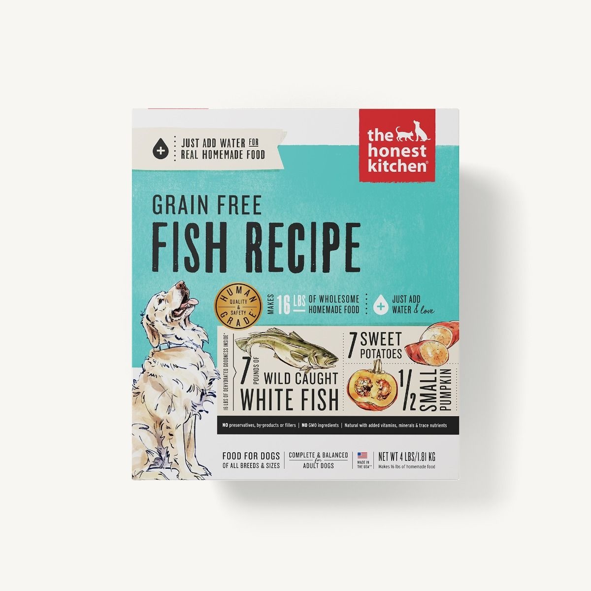 The Honest Kitchen Honest Kitchen Dehydrated Grain Free Fish Recipe