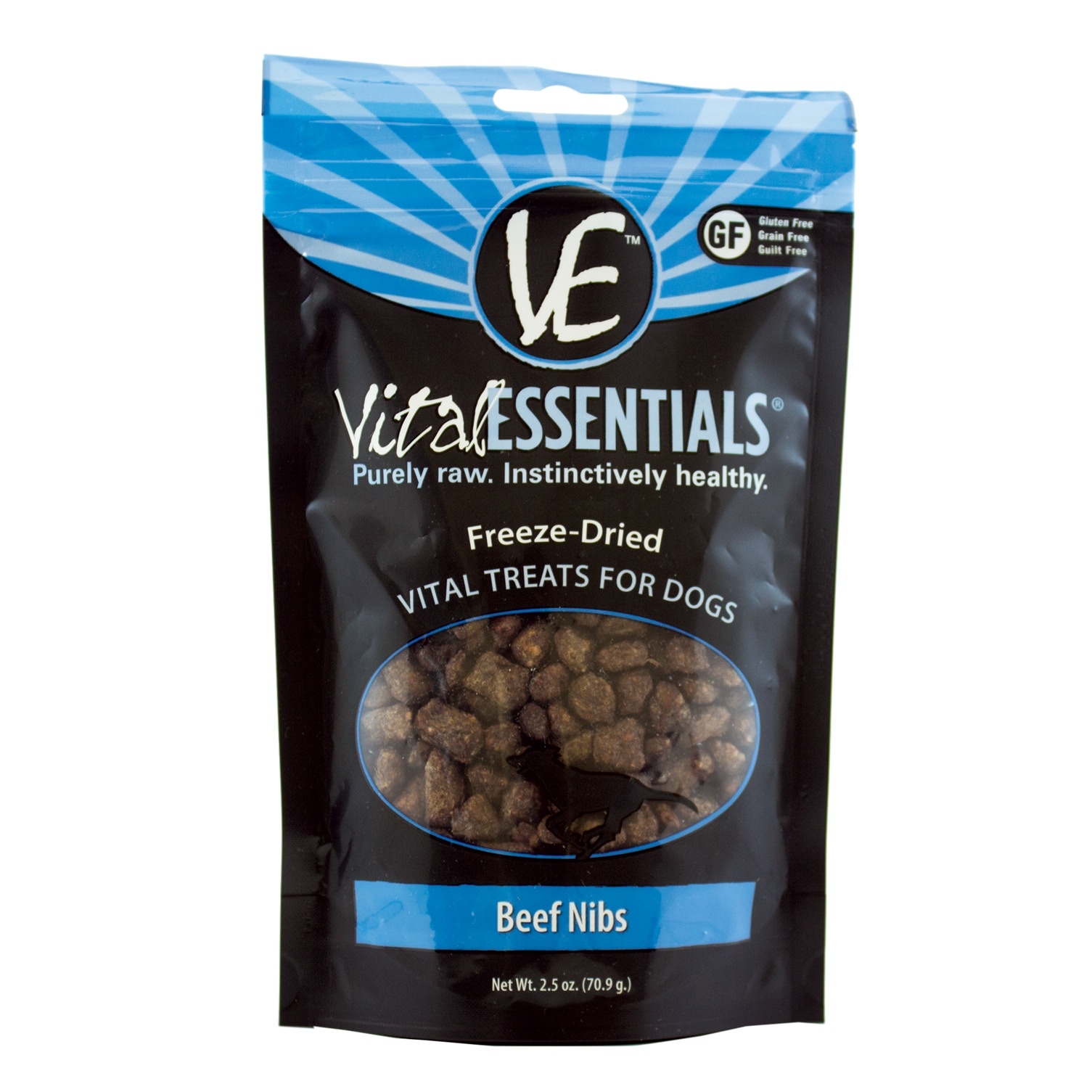 Vital Essentials Vital Essentials Freeze Dried Raw Beef Bites 2.5oz