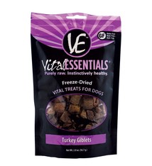 Vital Essentials Vital Essentials Freeze Dried Raw Turkey Giblets 2oz