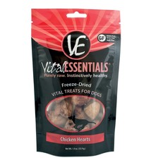 Vital Essentials Vital Essentials Freeze Dried Raw Chicken Hearts 1.9oz