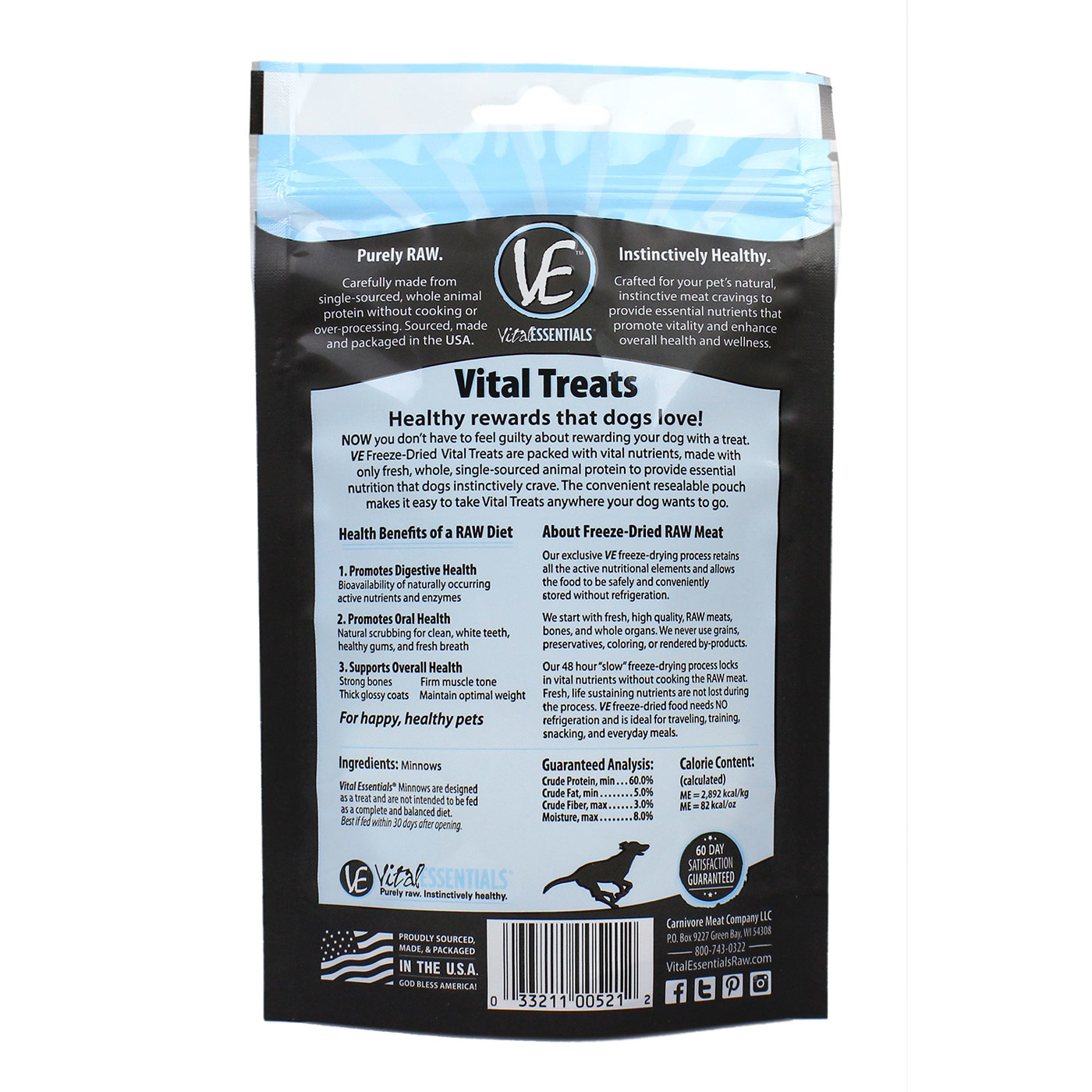 Vital Essentials Minnows Dog Freeze Dried 1oz Pet Food And Supplies vital-essentials-minnows-dog-freeze-dried-1oz-pet-food-and-supplies