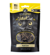 Vital Essentials Vital Essentials Freeze Dried Raw Duck Liver For Cats .9oz