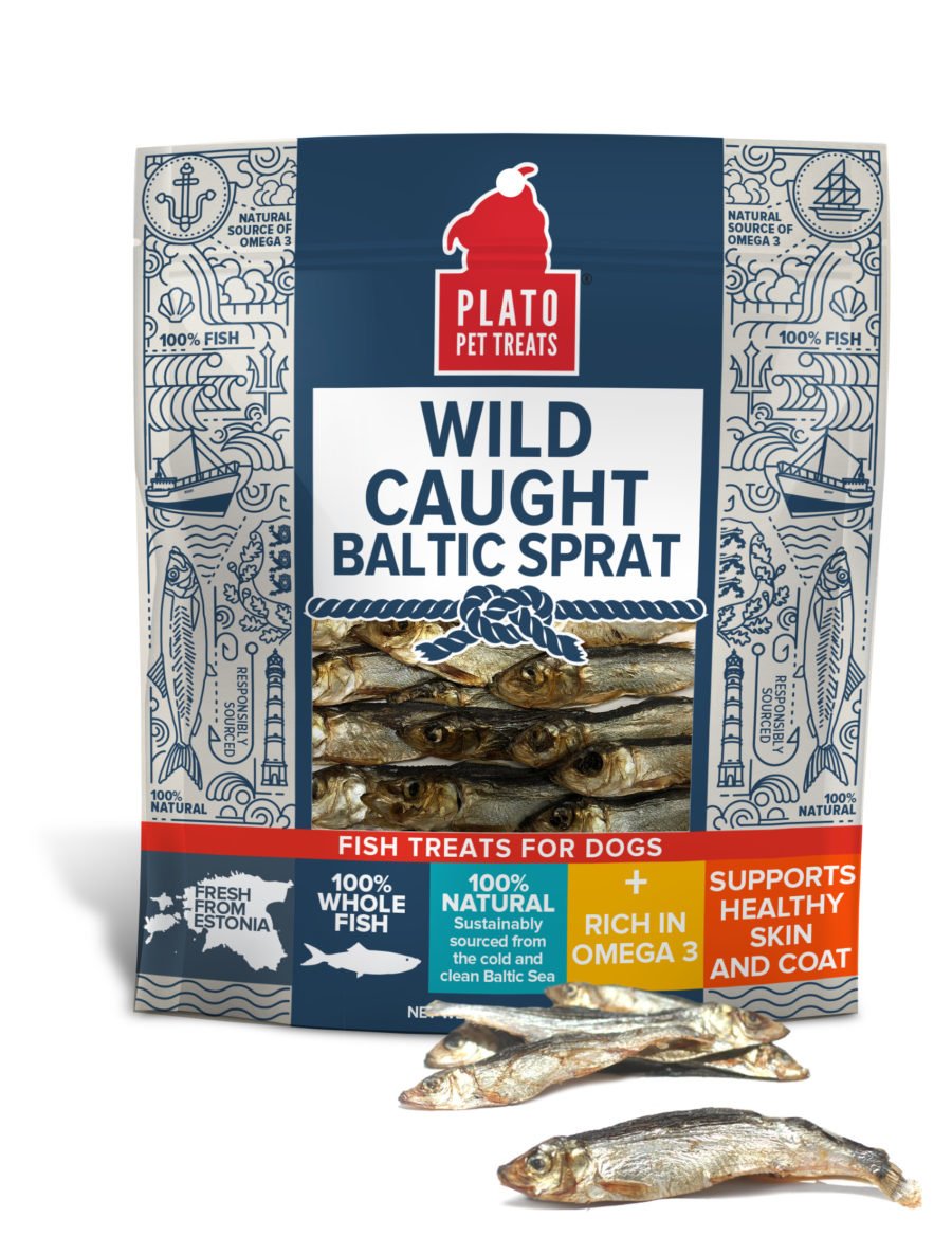 Plato Pet Treats Plato Wild Caught Baltic Sprat 3oz